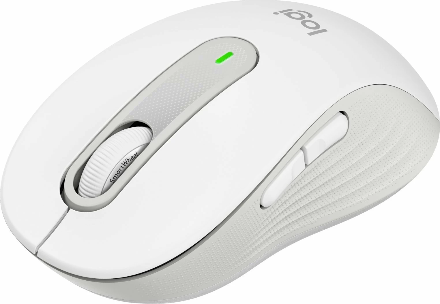 Maus wireless Logitech Signature M650 2000 DPI (910-006255), bardhë/gri