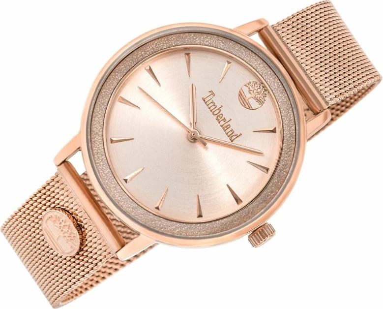 Orë dore femrash Timberland Esmond TBL.15961MYR32MM, rozë gold, set me çantë