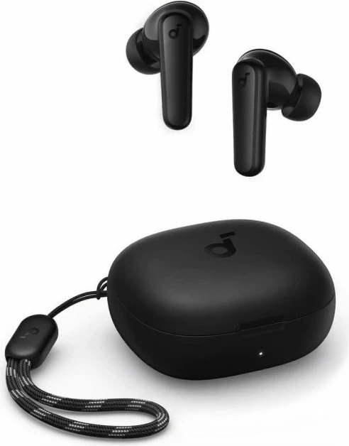 Kufje wireless ANKER Soundcore R50i Bluetooth 5.3, 30 orë, IPX5, të zeza