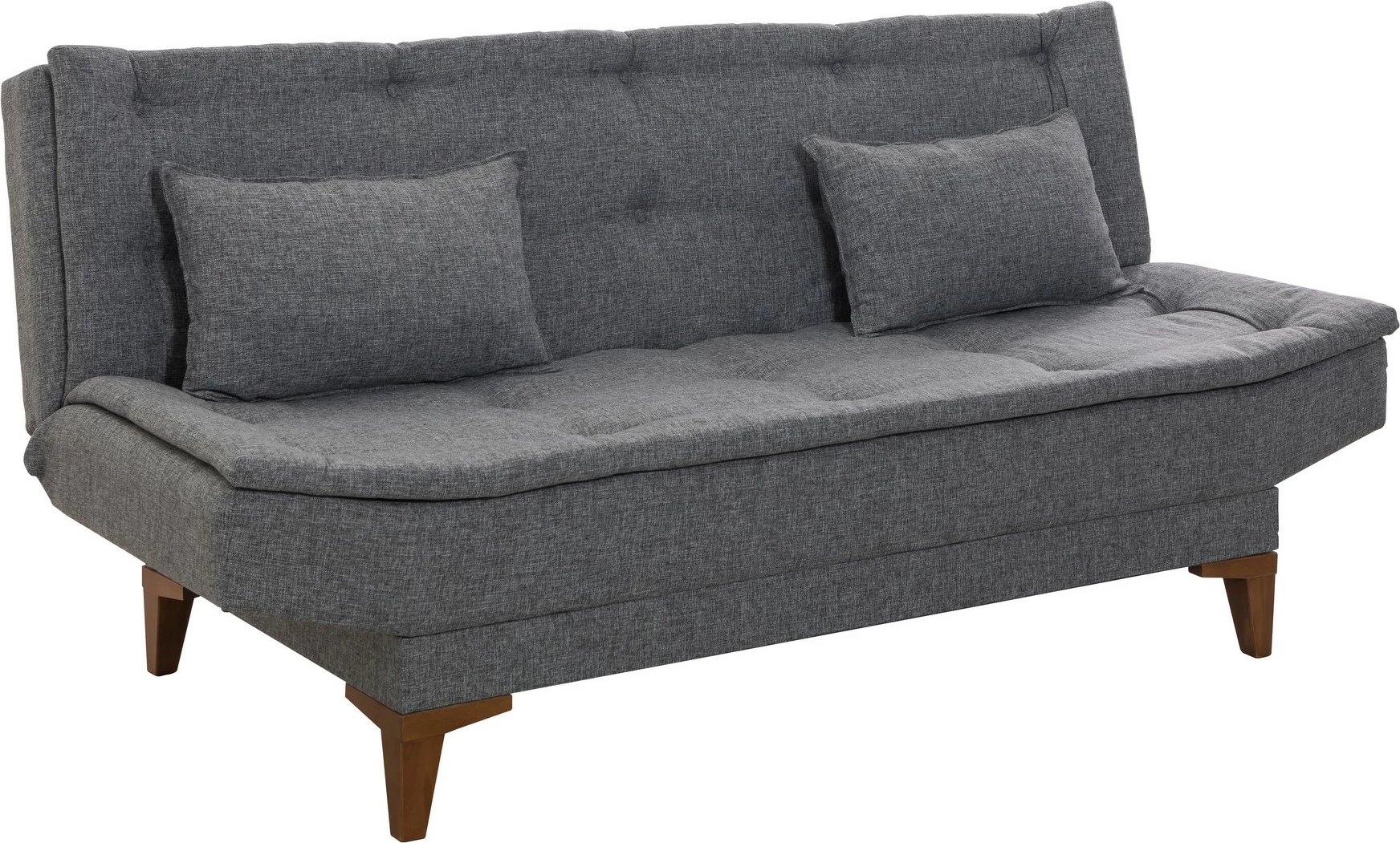 Divan-krevat treshe, ngjyrë gri e errët, Atelier del Sofa, Santo