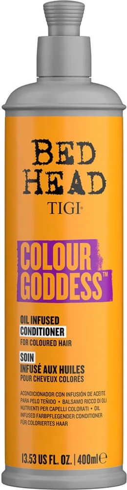 Kondicioner për flokë të lyera Tigi Bed Head Colour Goddess për femra, 400ml