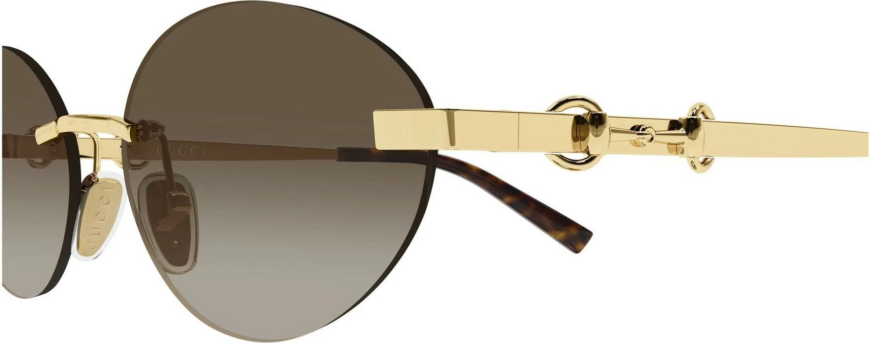 Syze dielli për femra Gucci GG2051S, të arta [Madhësia: 58]