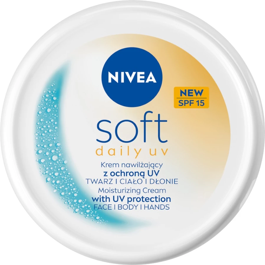 Krem hidratues me SPF për femra Nivea Soft Daily UV Moisturizing Cream, 100ml
