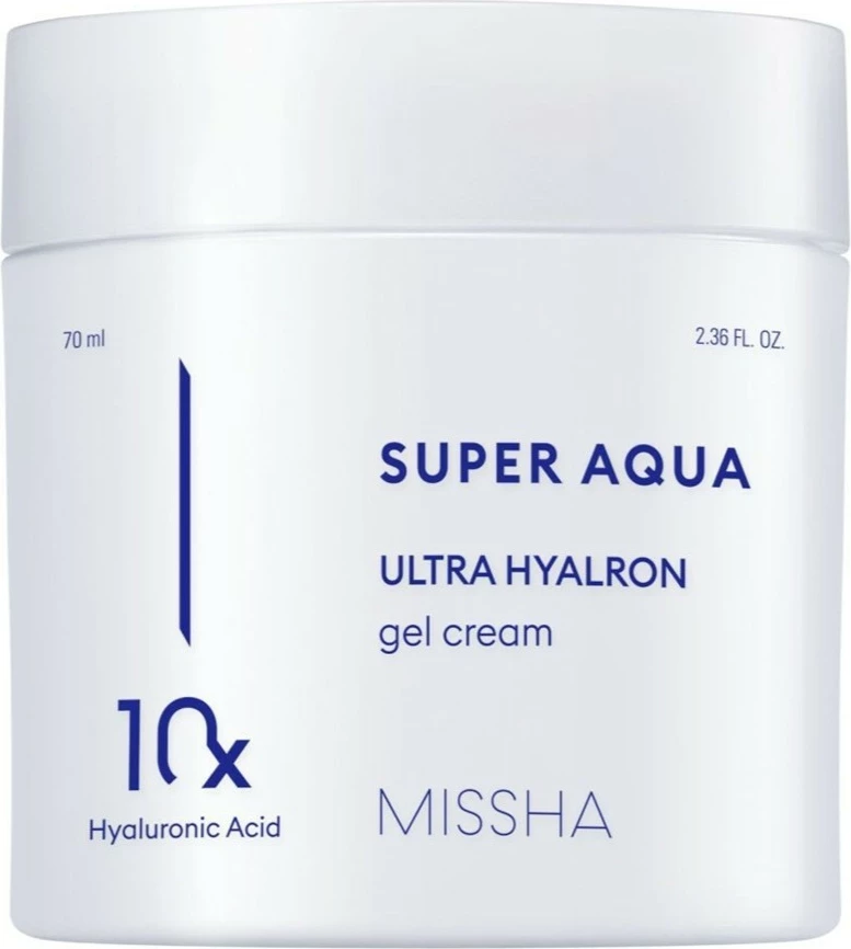 Krem-gel për fytyrë Missha Super Aqua Ultra Hyalron Gel Cream për femra 70ml