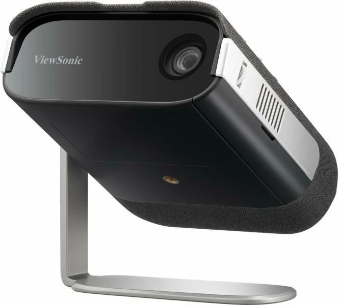 Projektor LED portativ ViewSonic M1X, WVGA 800x480, 150 lm, Wi-Fi/Bluetooth, bateri e integrume, 0.8 kg, zi/argjend, me çantë + telekomandë