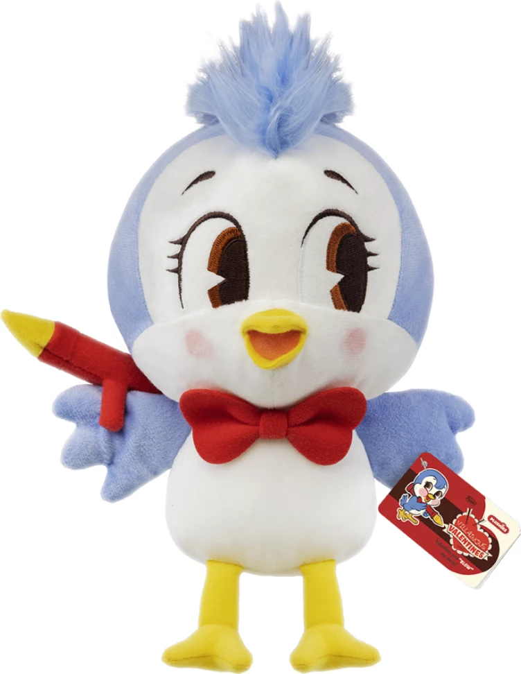 Lodër pelushi Funko Villainous Valentines Birdy 7\" blu/bardhë