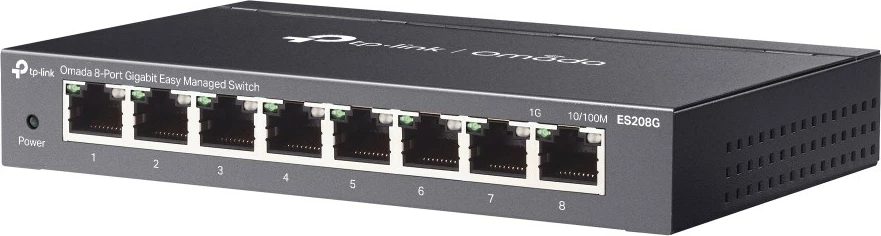 Switch TP-Link Omada ES208G, 8 porte, Gigabit, i zi