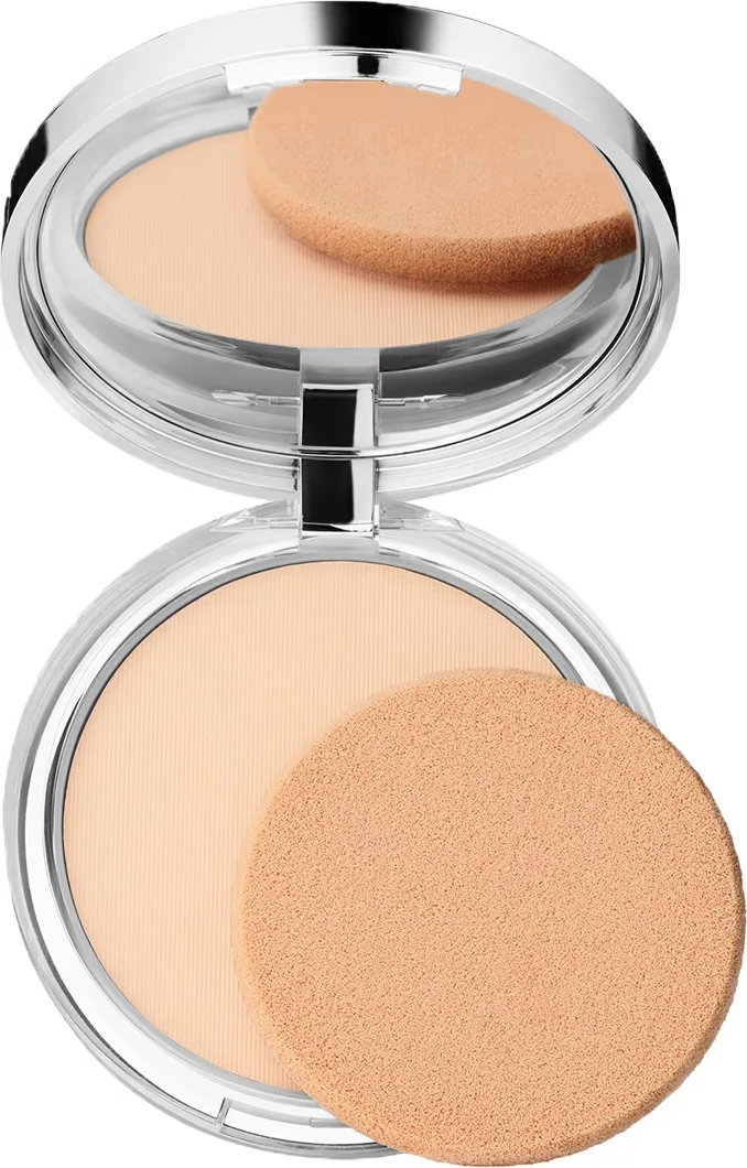 Puder kompakt Clinique Stay Matte Sheer Pressed Powder Oil-Free 01 Stay Buff 7.6g