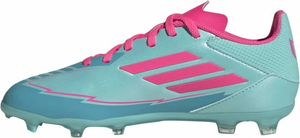 Atlete futbolli adidas për fëmijë, blu-rozë