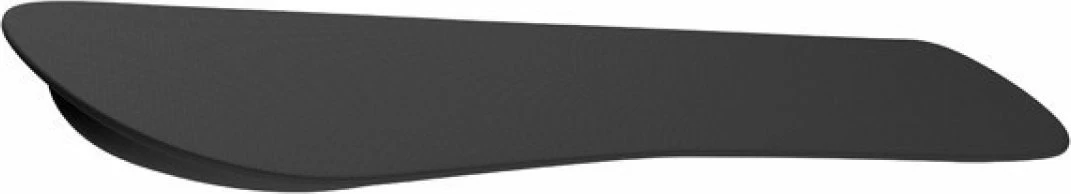 Mauspad Natec Chipmunk 2 in 1, me mbështetje kyçi për maus + jastëk kyçi për tastierë, 250 x 230 x 25 mm / 460 x 86 mm, set 2-në-1, i zi