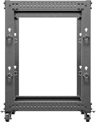 Raft i hapun për servera Lanberg OR01-6115-B, 15U, 600x600 mm, i zi