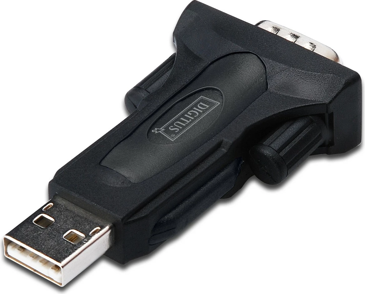 Adapter USB në serial Digitus, USB 2.0, RS-485, 0.8 m, e zezë