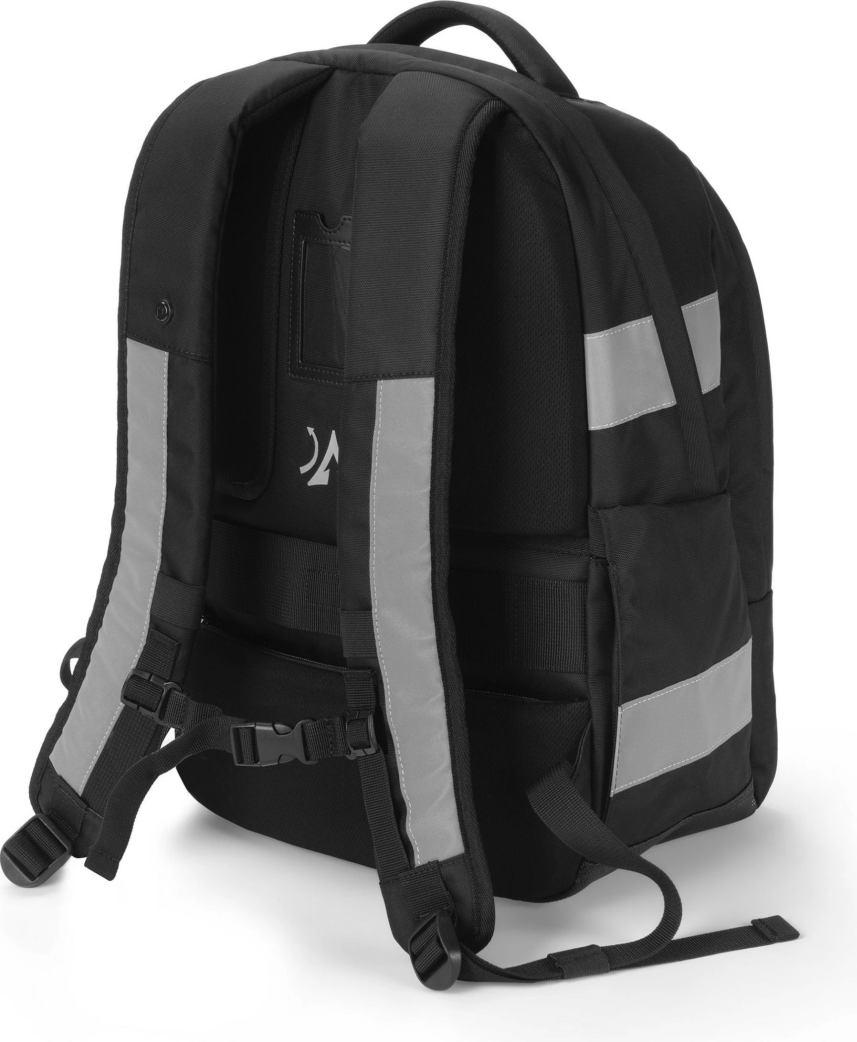 Çantë shpine Dicota BACKPACK REFLECTIVE 25, për laptop, e zezë