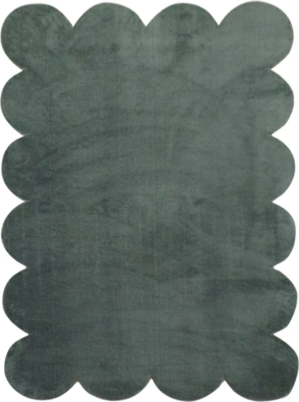 Qilim për korridor, ngjyrë gri e errët, 100x200cm