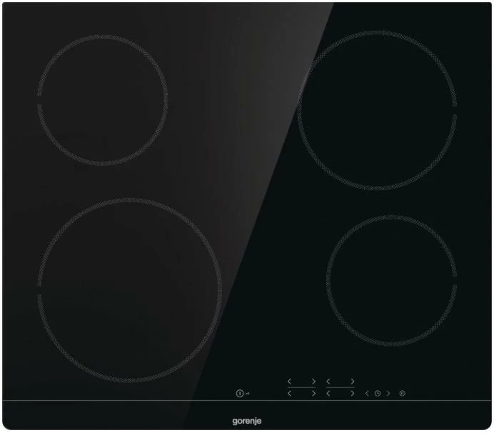 Pllakë qeramike Gorenje ECT641BSC, 4 zona, kontroll me prekje, e zezë