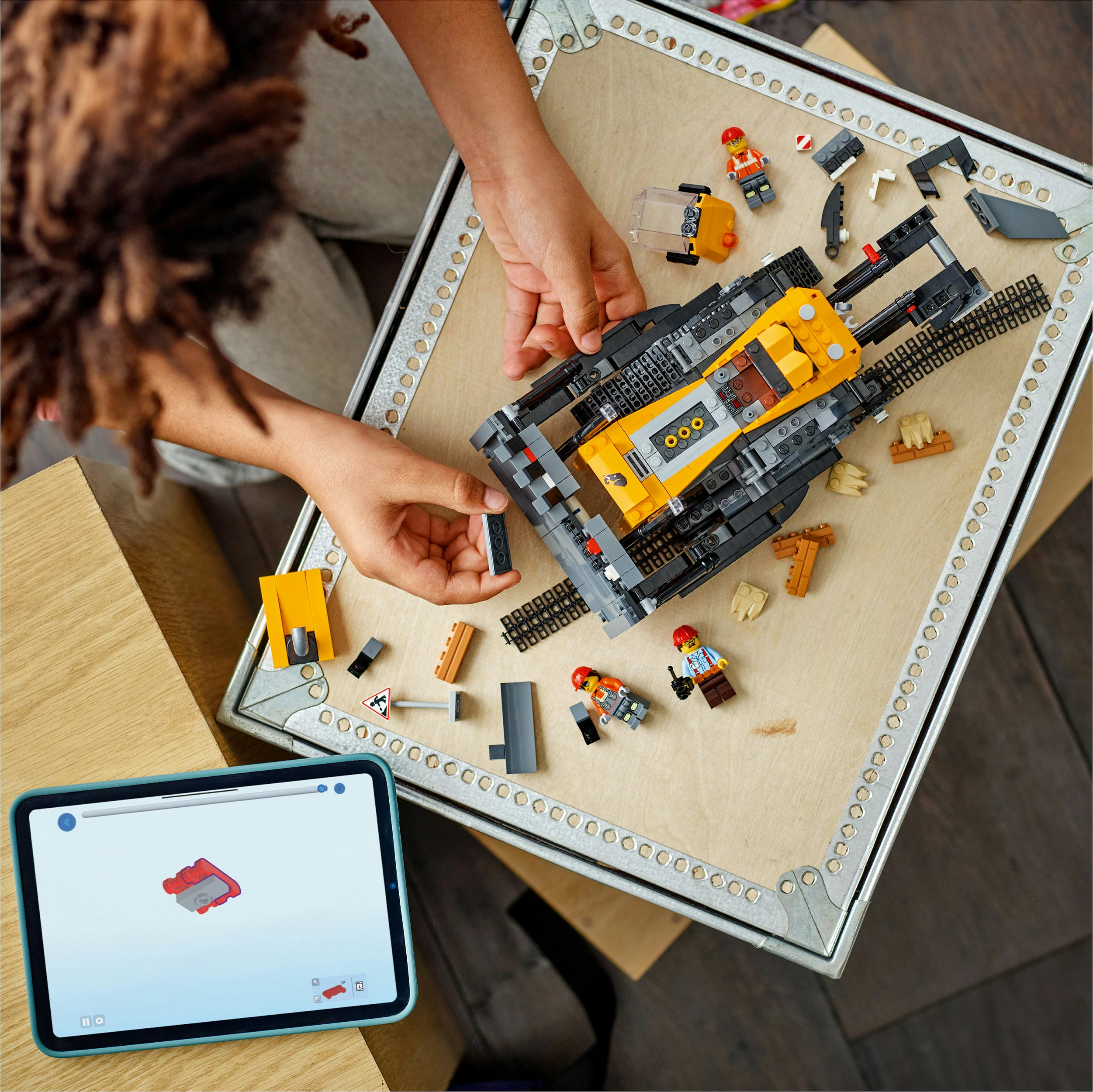Set ndërtimi LEGO City Bulldozer i Verdhe 60466, 682 copë, 8+ vjeç, shumëngjyrësh