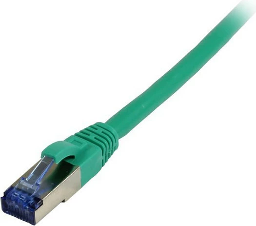 Kabllo rrjeti Synergy21 RJ45 CAT6A 1.5m S/FTP 500MHz AWG26, e gjelbër