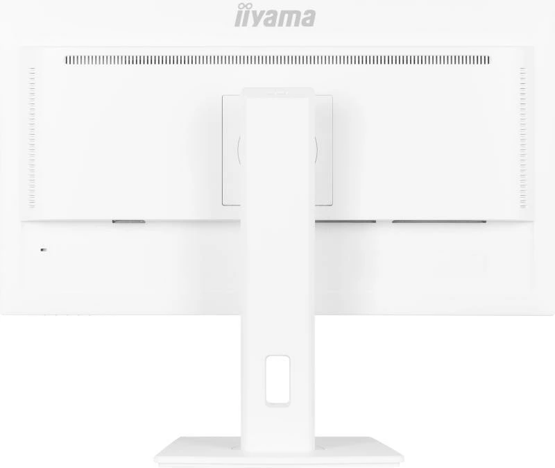 Monitor, iiyama, ProLite XUB2797QSN-W2, 27" QHD 2560x1440 IPS, USB-C dock dhe DisplayPort out, rregullim lartësie 150 mm me pivot, i bardhë