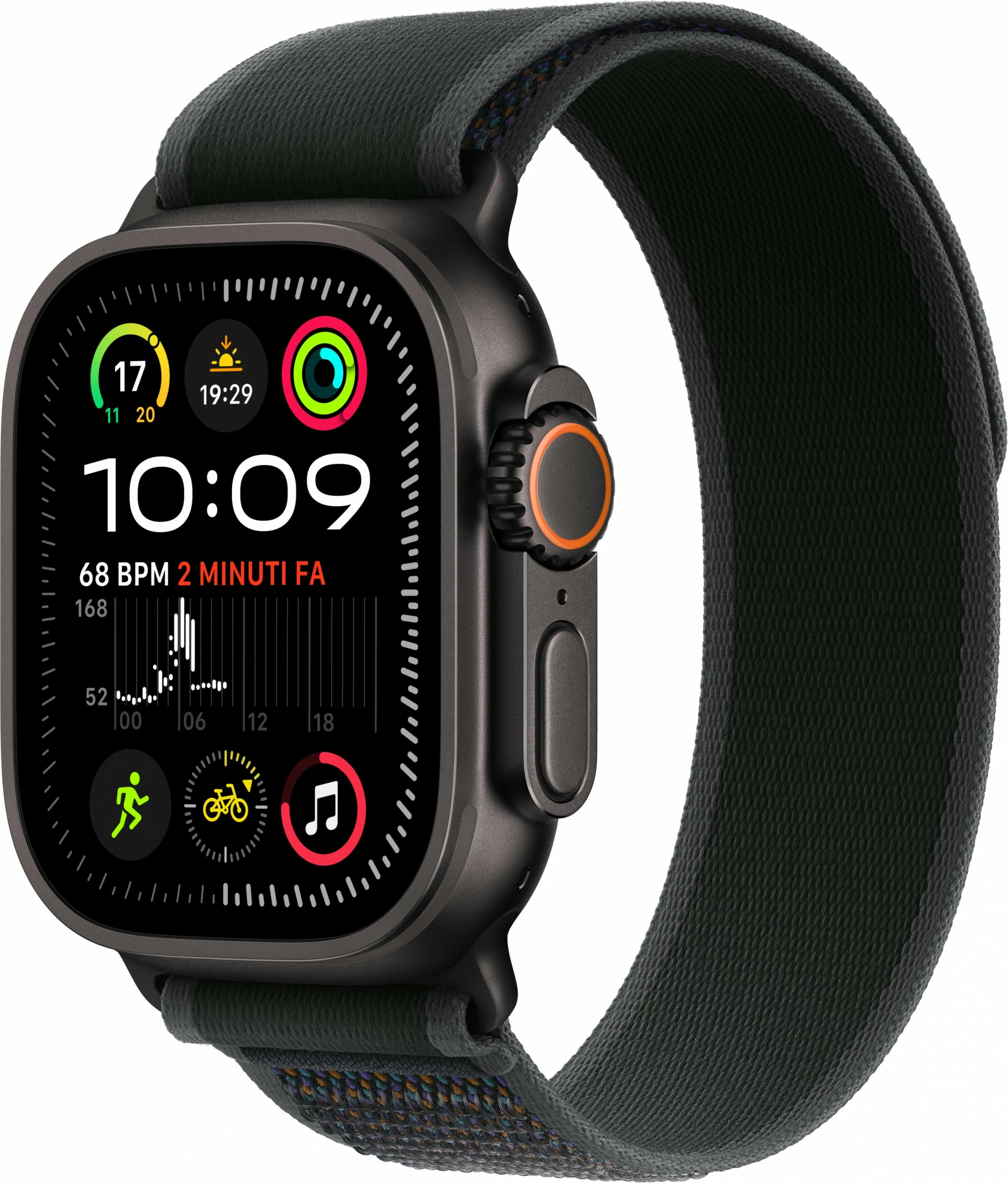 Smartwatch Apple Watch Ultra 2 GPS + Cellular 49mm, 64 GB, Ekran OLED, Ngjyrë e zezë