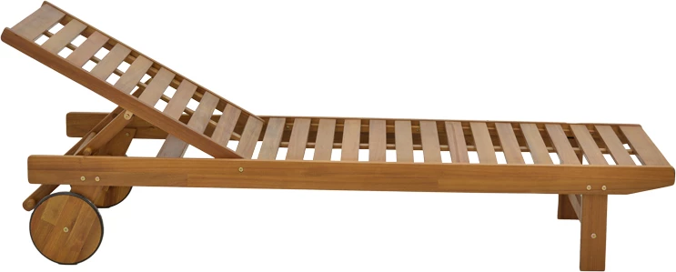 Shezlong Weylar dru akacie natyral 60x193x30