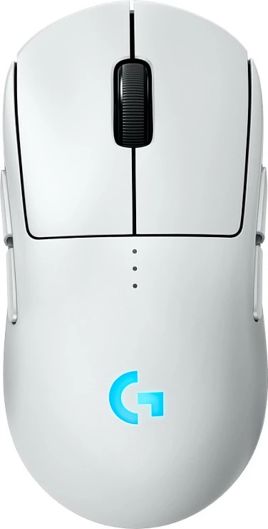 Maus Logitech G PRO 2 LIGHTSPEED, 32000 DPI, RF Wireless, 8 butona, USB-C, i bardhë