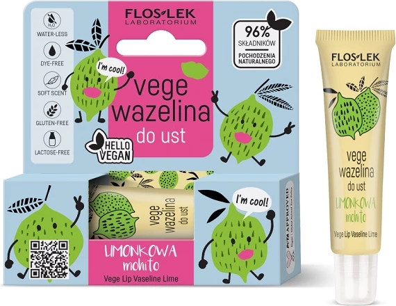 Vaselinë për buzë Floslek Mohito për femra 10g