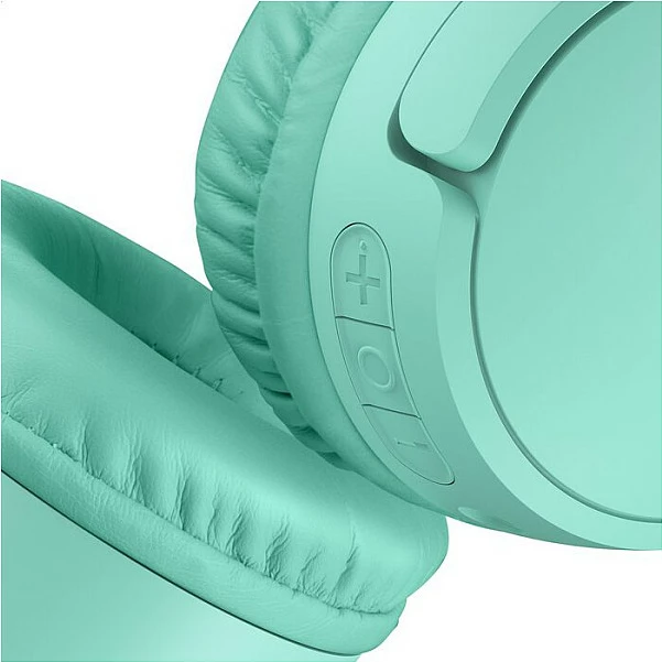 Kufje Belkin SoundForm Mini, Bluetooth + 3.5mm, 30h, 85 dB, Mint