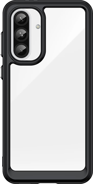 Mbështjellës Hurtel Outer Space Case për Samsung Galaxy A36, i zi