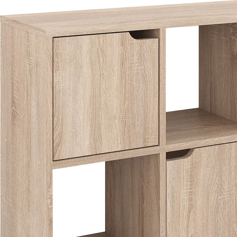 Raft librash Bookel, ngjyrë sonoma, 88.5x27.5x89.3cm