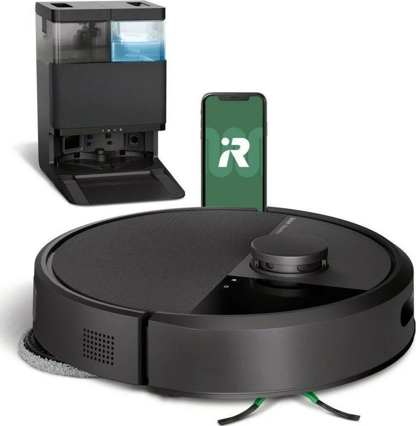 Robot pastrues iRobot Roomba Plus 405 Combo, mop dhe fshesë, i zi