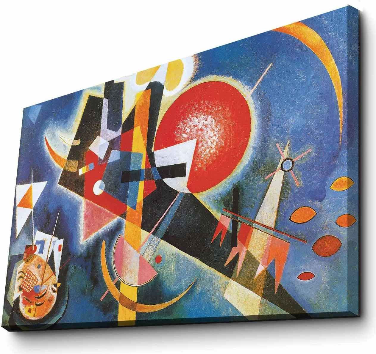 Pikturë dekorative në kanavacë, Wallity FAMOUSART-038, shumëngjyrëshe, 45x70cm