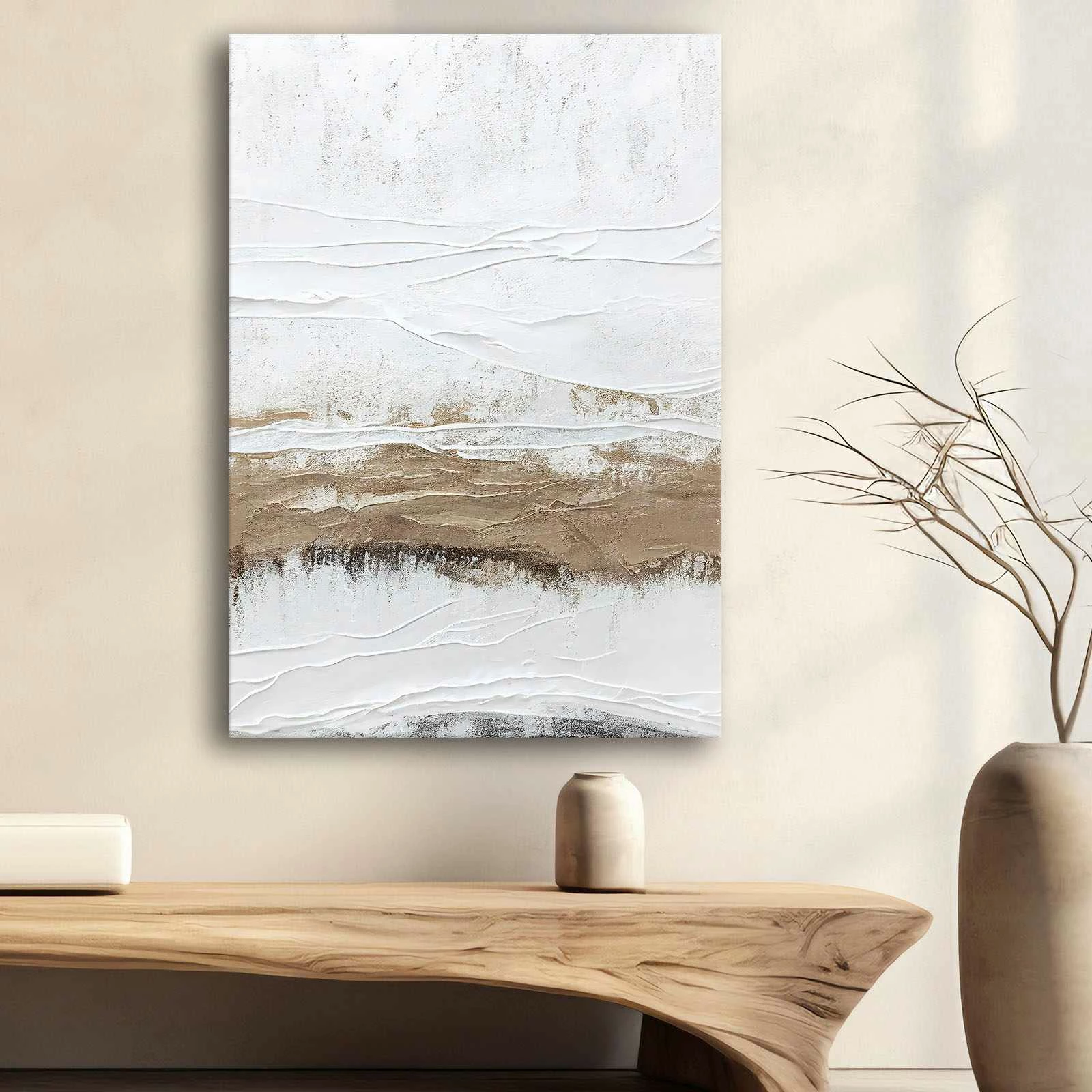 Pikturë dekorative në kanavacë, shumëngjyrëshe, Wallity, 70x100cm, 70100Wabisabi-006
