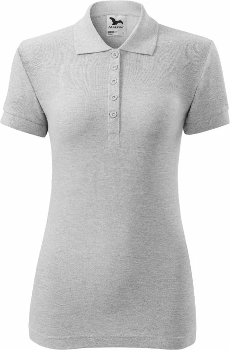 Maica polo për femra Malfini, gri e çelët