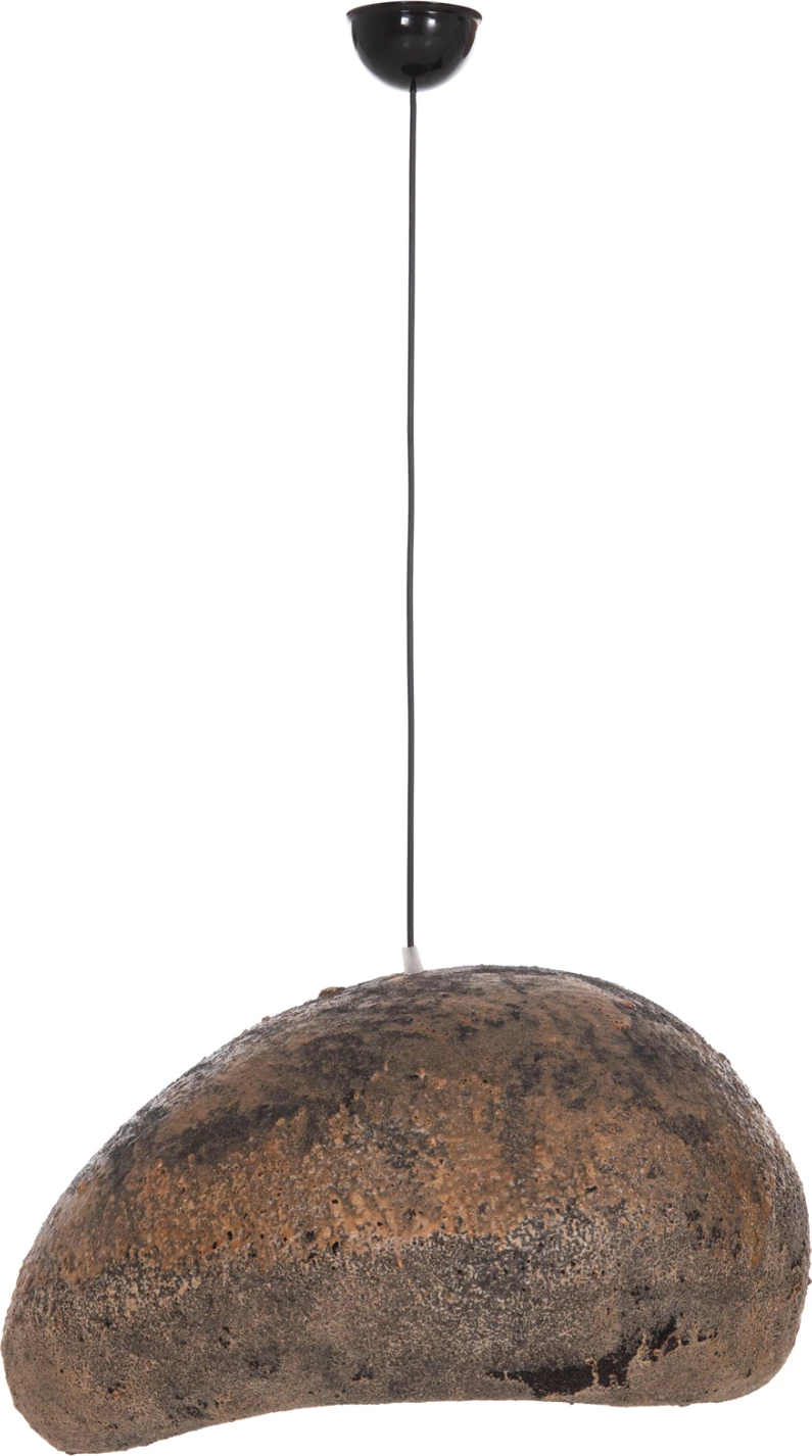 Llambë tavani varëse, pamje guri, STONER (M), gri/kafe, FH4418.03, 55x45x40cm