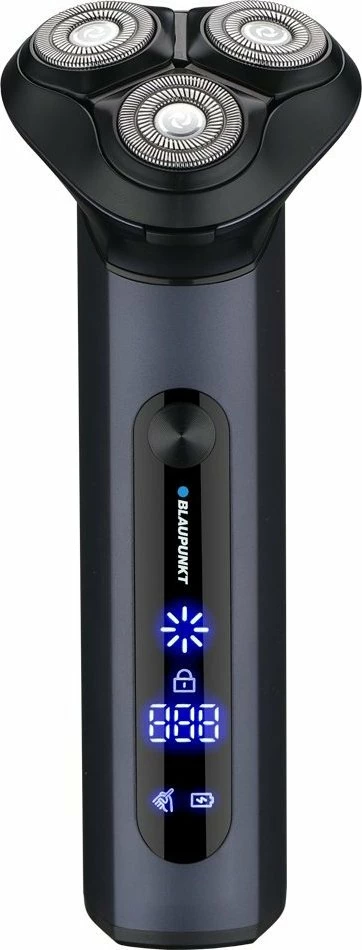 Makinë rroje Blaupunkt MSR711, rrotulluese 3 koka, wet & dry, USB-C, e zezë