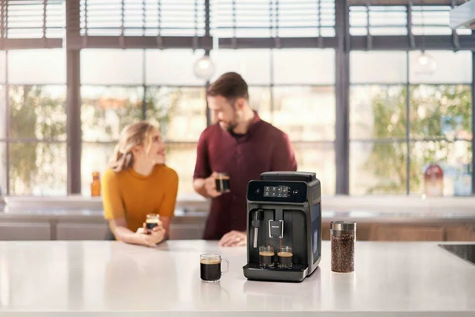 Makinë espresso automatike Philips EP1220/00 1.8L 1500W 15 bar me mulli dhe frother, e zezë