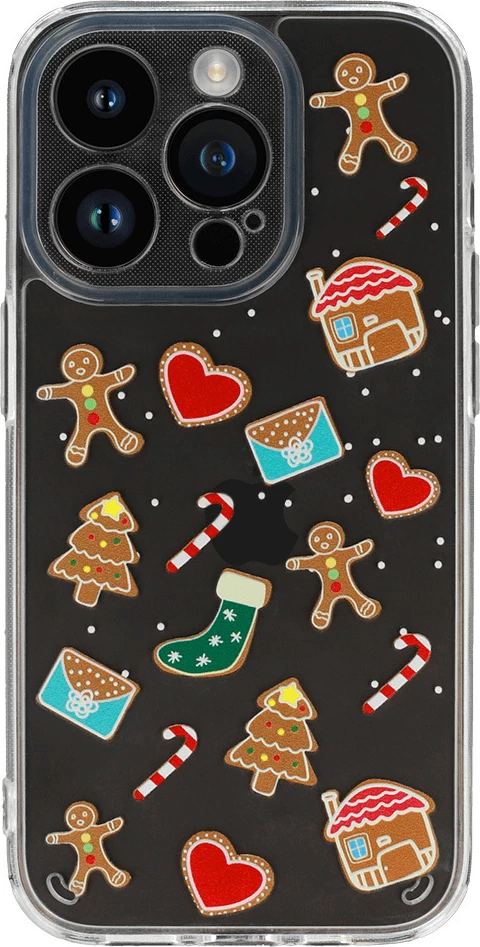 Mbështjellës ONASI Clear Case Holiday për Samsung Galaxy A24, silikon 1.8mm, transparent