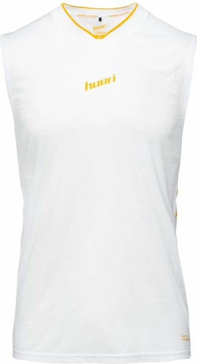 Fanellë stërvitjeje për meshkuj Huari, e bardhë/e verdhë [Madhësia: XL]