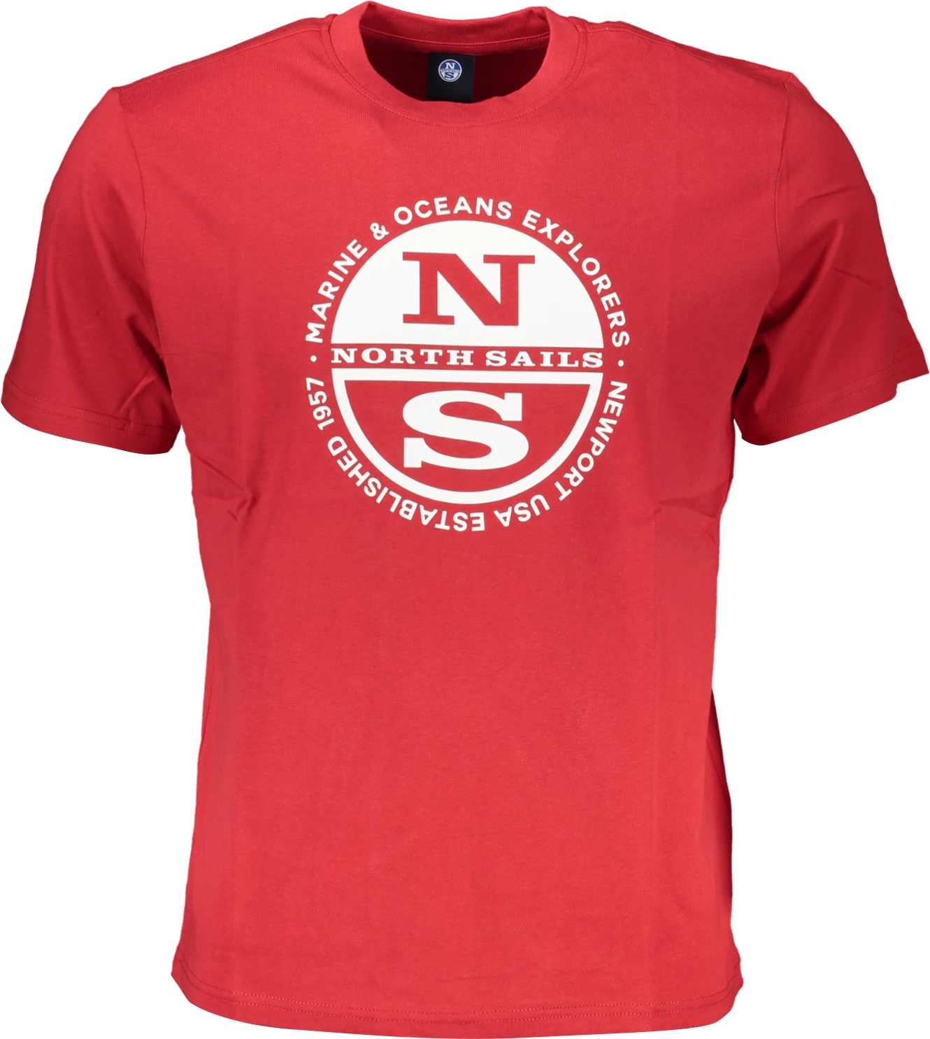 Maicë për meshkuj NORTH SAILS, e kuqe