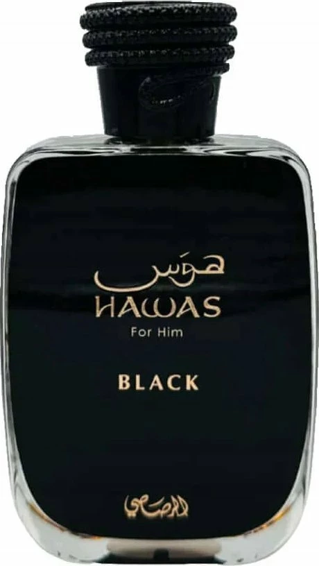 Eau de Parfum Rasasi Hawas Black 100 ml, i zi