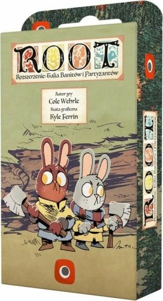 Ekspansion loje tavoline Portal Games Root Bandits and Partisans Deck, 54 karta, gjuhë polonisht