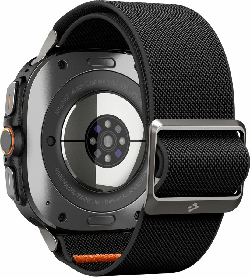 Rrip Spigen Fit Lite për Galaxy Watch Ultra 47mm, i zi