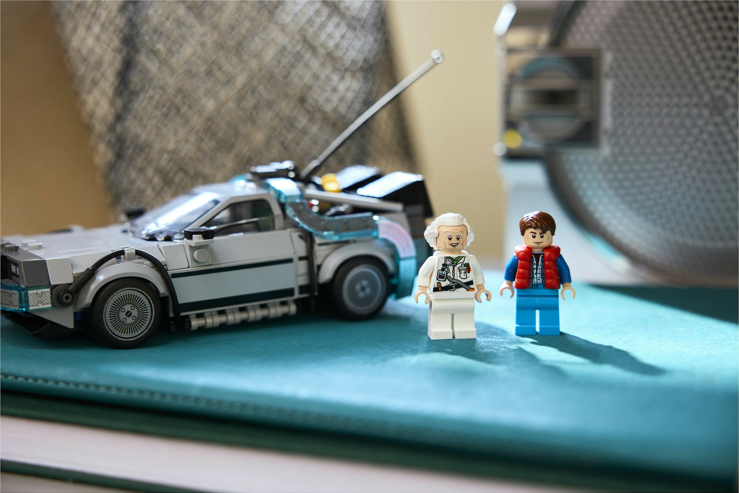 Set ndërtimi LEGO Speed Champions Time Machine Back to the Future 77256, 357 copë, multikolor