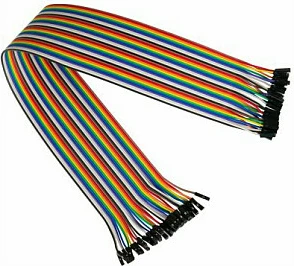 Kabllo jumper Kabelmeister 40-pin Bu-Bu, 20 cm, shumëngjyrëshe