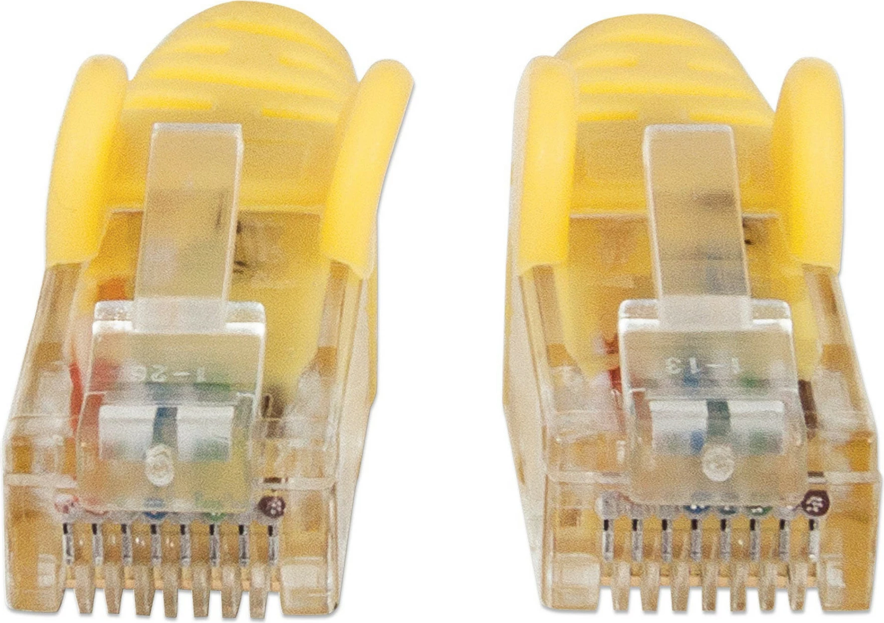 Kablë rrjeti Intellinet Cat6 2m, RJ45, UTP, e verdhë