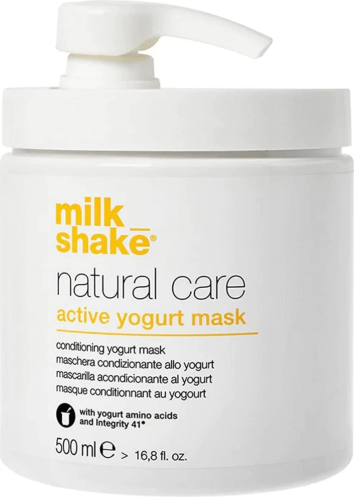 Maskë për flokë Milk Shake Natural Care Active Yogurt Mask për femra 500ml