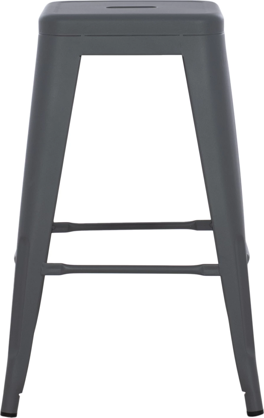 Karrige për bar mesatare MELITA-PRO FH8573.50 metalike ngjyrë gri 43x43x67 cm