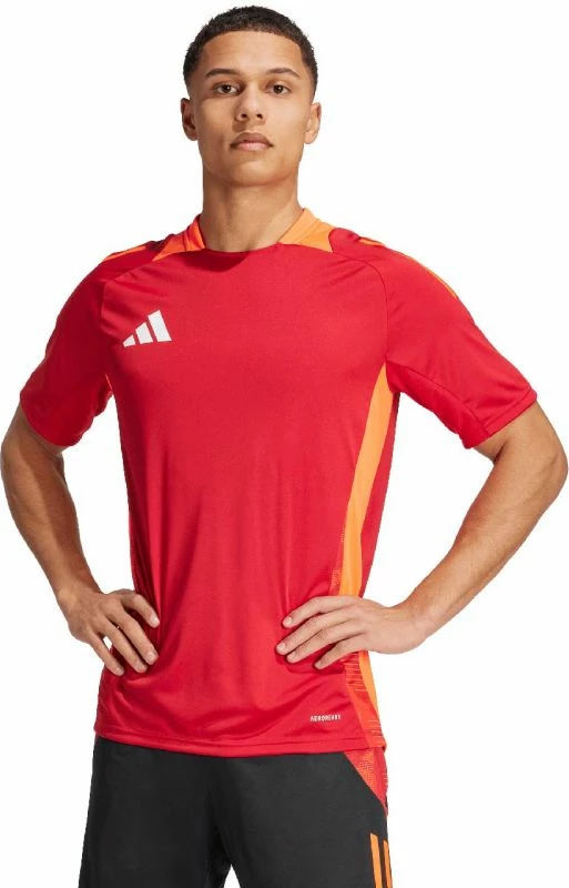 Fanellë stërvitore për meshkuj adidas Tiro 24, e kuqe [Madhësia: M]