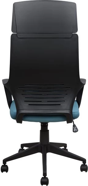 Karrige zyre FH1054.06 Gri-Blu e lehtë dhe bazë e zezë 64x61x126 cm