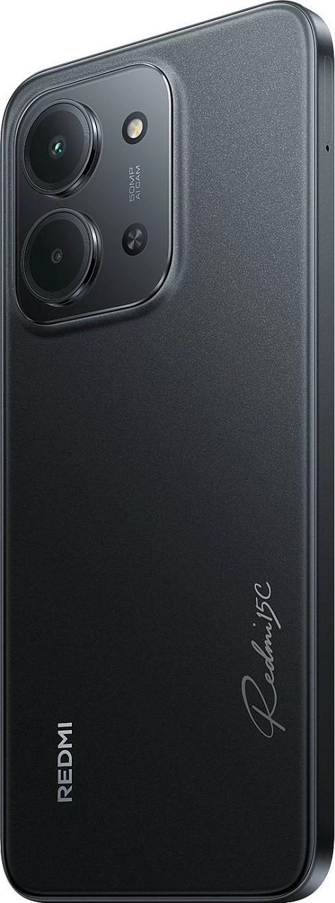 Celular Xiaomi Redmi 15C, 4GB/128GB, ekran 6.9" 120Hz, kamerë 50MP, Midnight Black